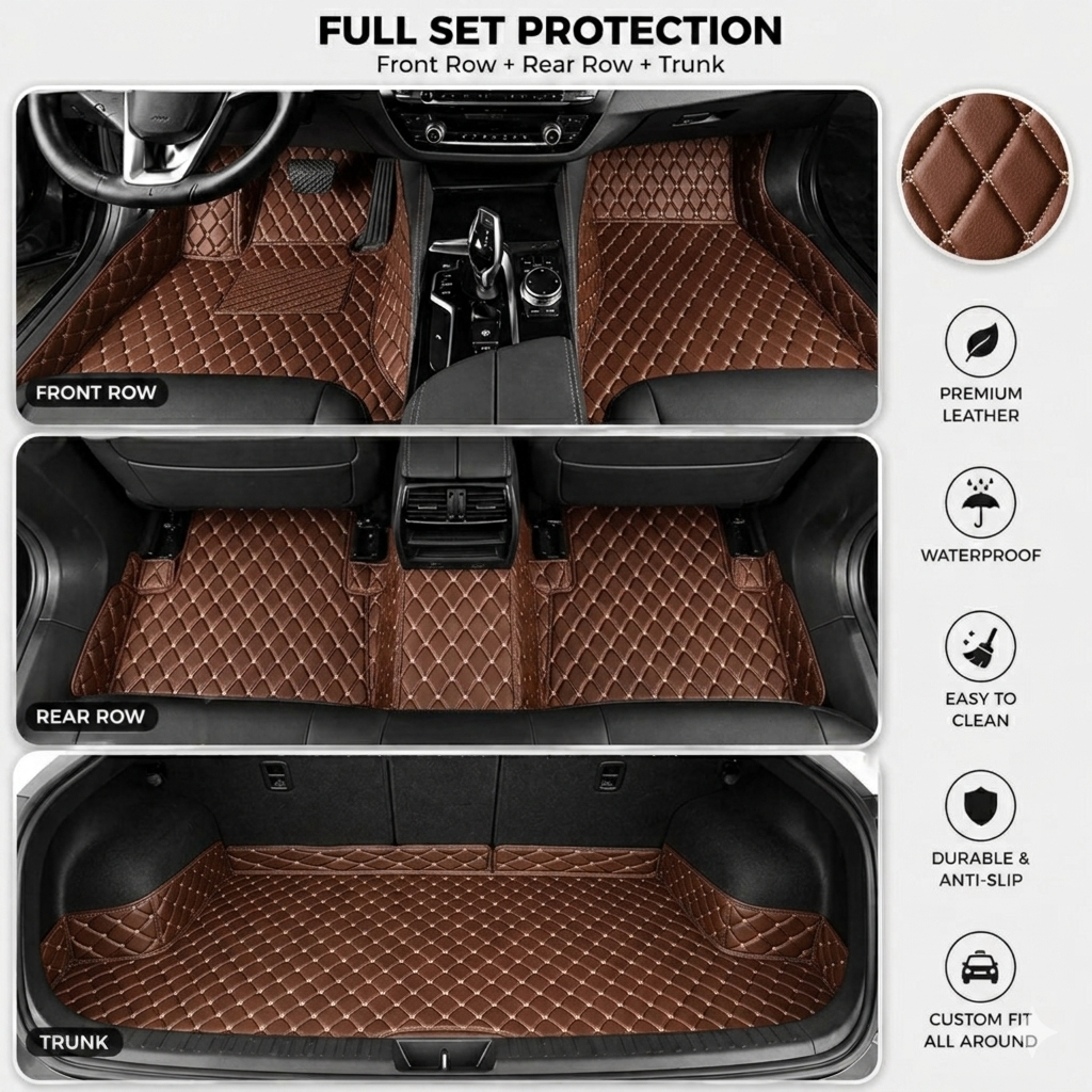 🔥 Best Seller 50% OFF 🔥 Elvie Heavy Duty Universal Fit Car Mats, SUVs, and Trucks