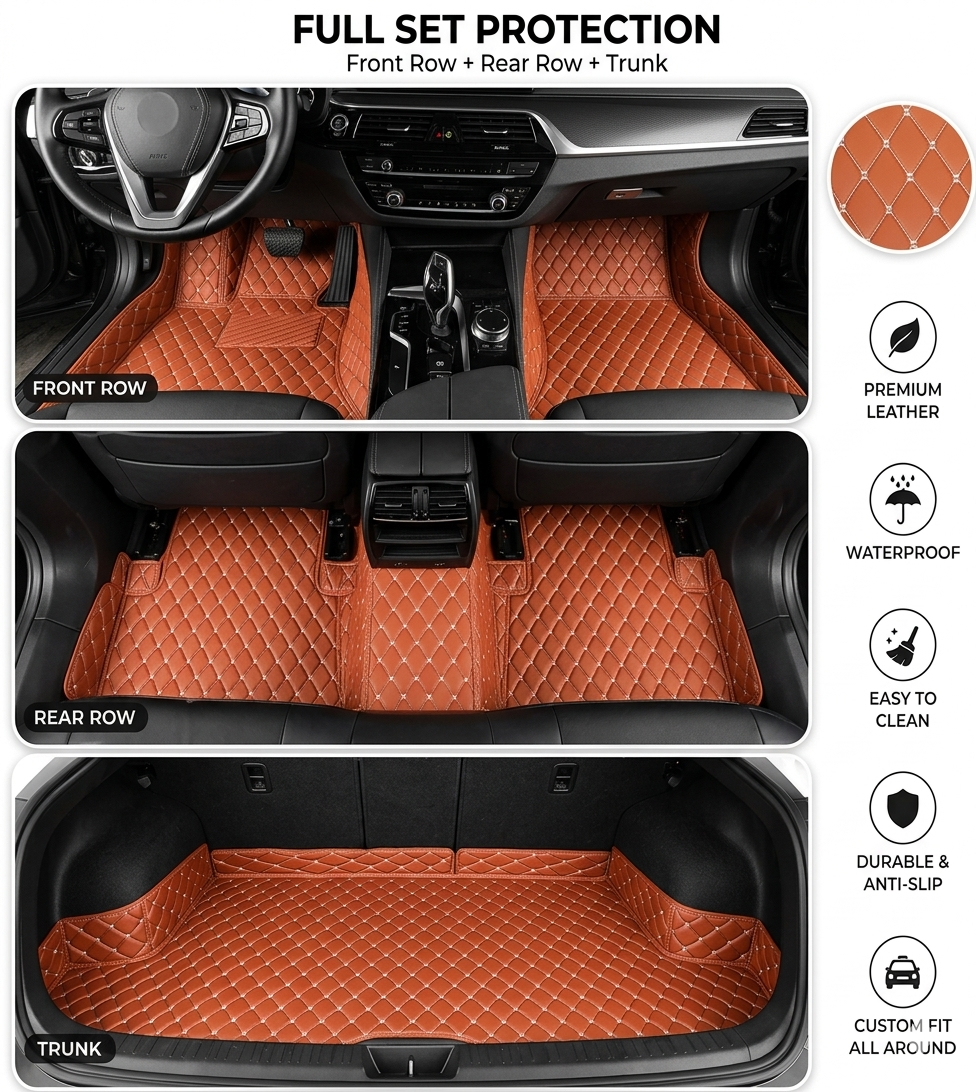 🔥 Best Seller 50% OFF 🔥 Elvie Heavy Duty Universal Fit Car Mats, SUVs, and Trucks