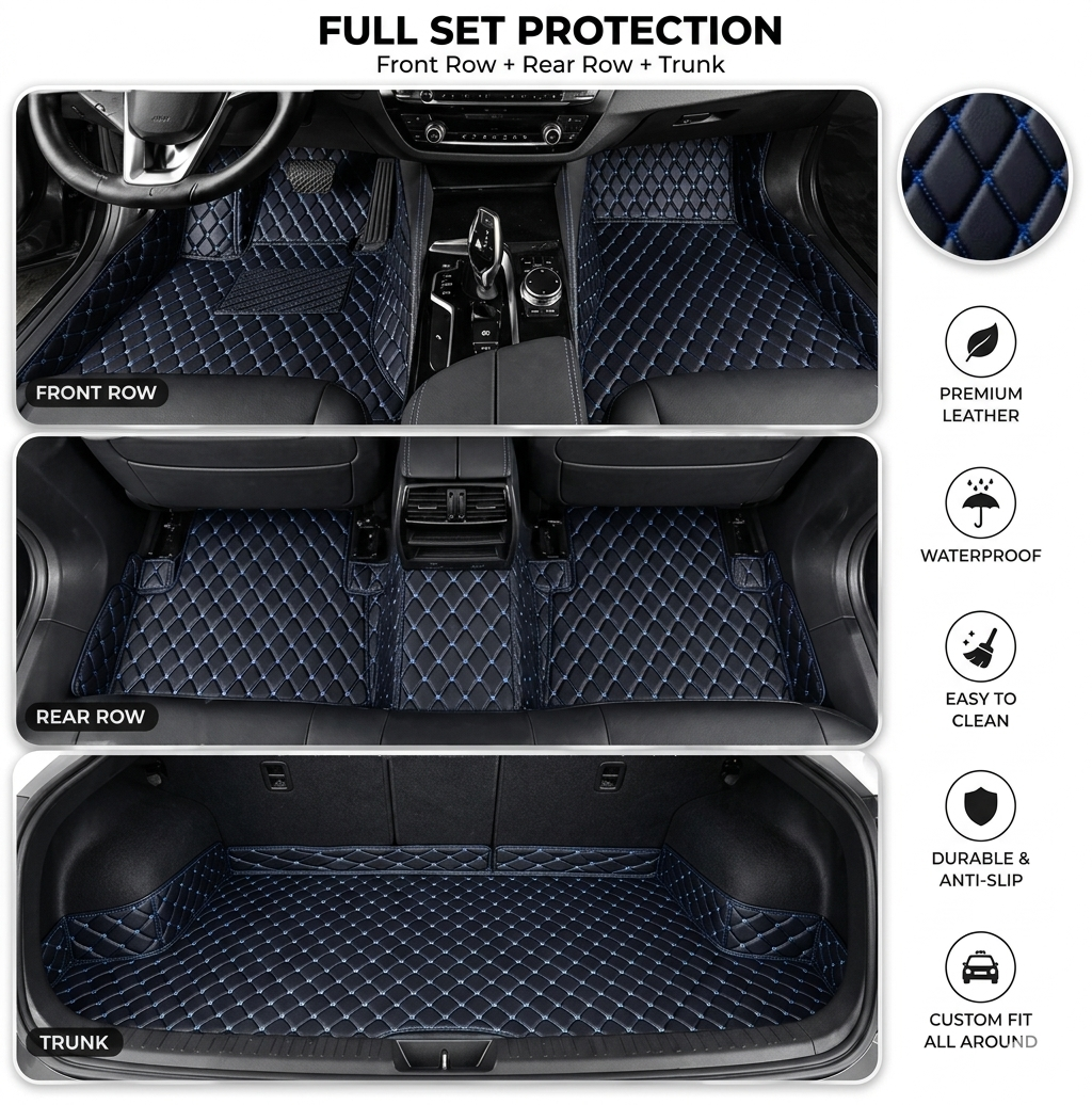 🔥 Best Seller 50% OFF 🔥 Elvie Heavy Duty Universal Fit Car Mats, SUVs, and Trucks