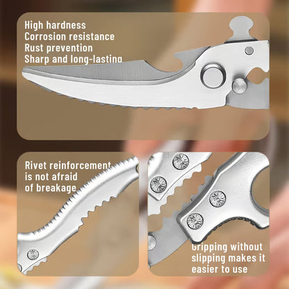 Heavy Duty Poultry Shears - Kitchen Shears